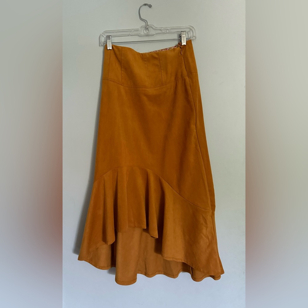 MAEVE By ANTHROPOLOGIE Orange Skirt Size 2